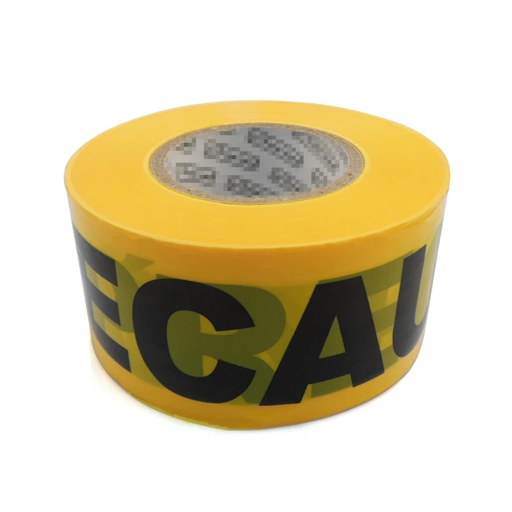 Free sample High visibility Corrosion Resistance Tear-proof Dangerous Barricade Warning PE Caution Tape for