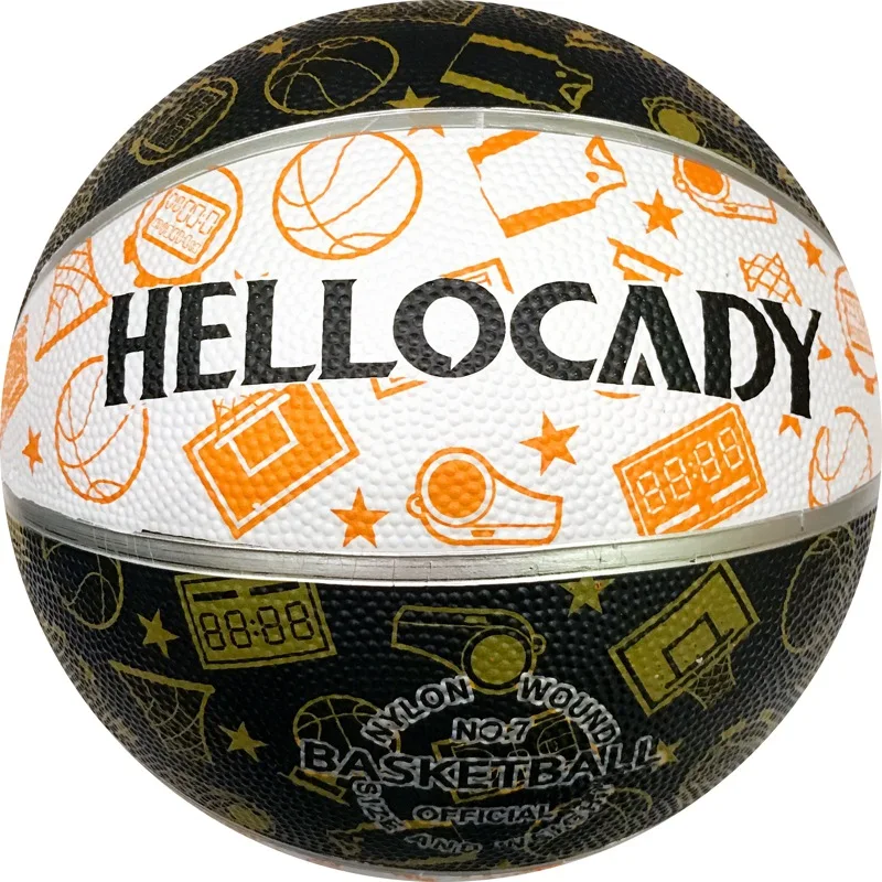 Rubber Size 7 Training Competition Sports Street Ball Youth Indoor Outdoor Basketball