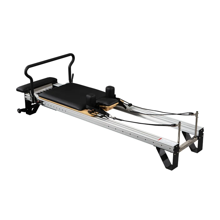 High Quality With Low Price Folding Pilates Reformer Machine Of Aluminium Reformer Cheap Pilates Reformer Machine ONT-198
