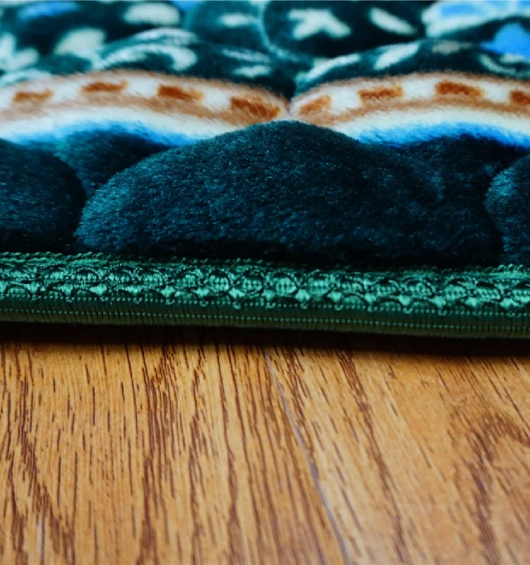 China factory mosque carpet islamic rugs and prayer mat with quilting process for muslim