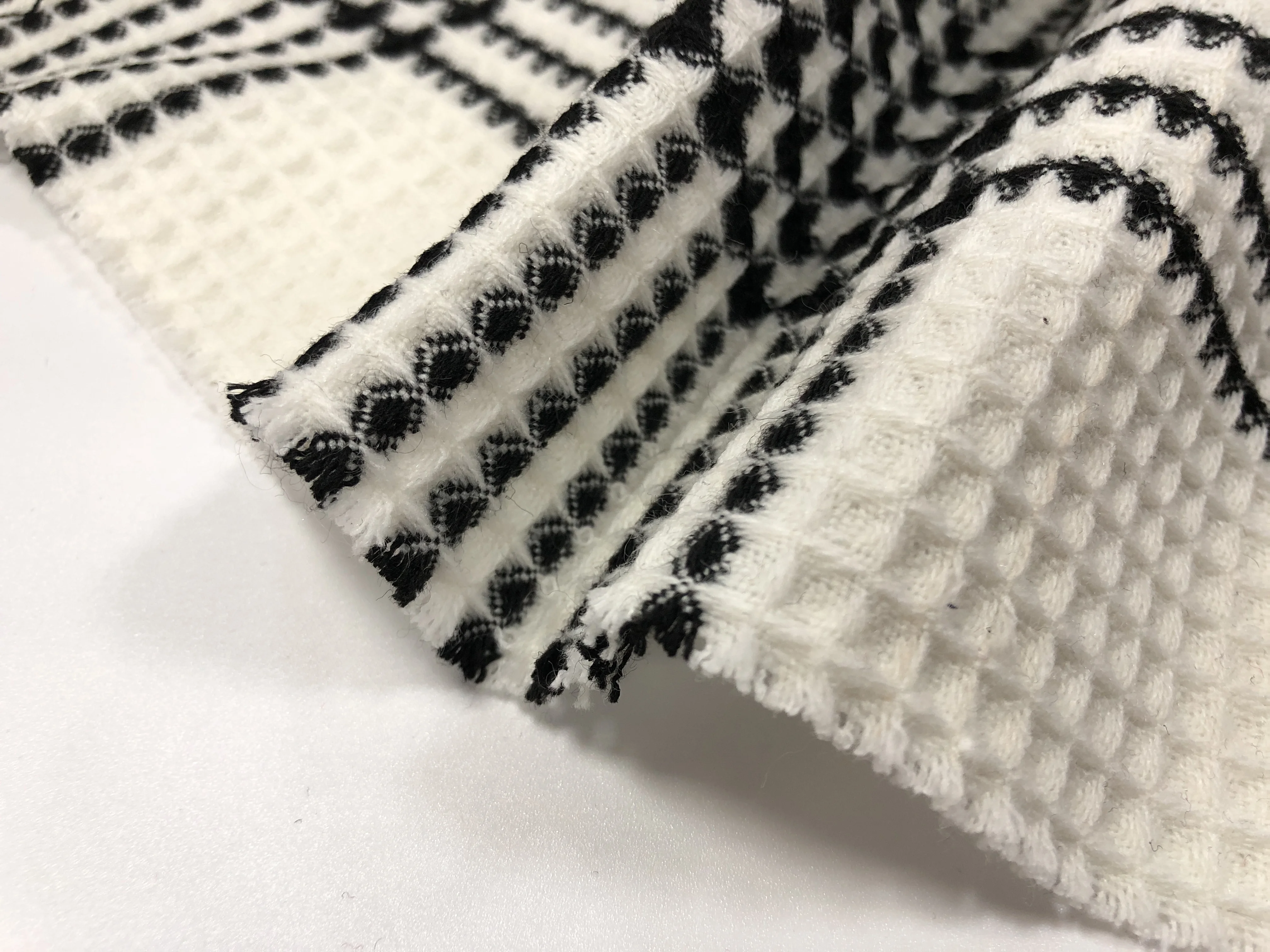 FREE sample wholesale stock 30% wool tweed plaid fabric low price MOQ