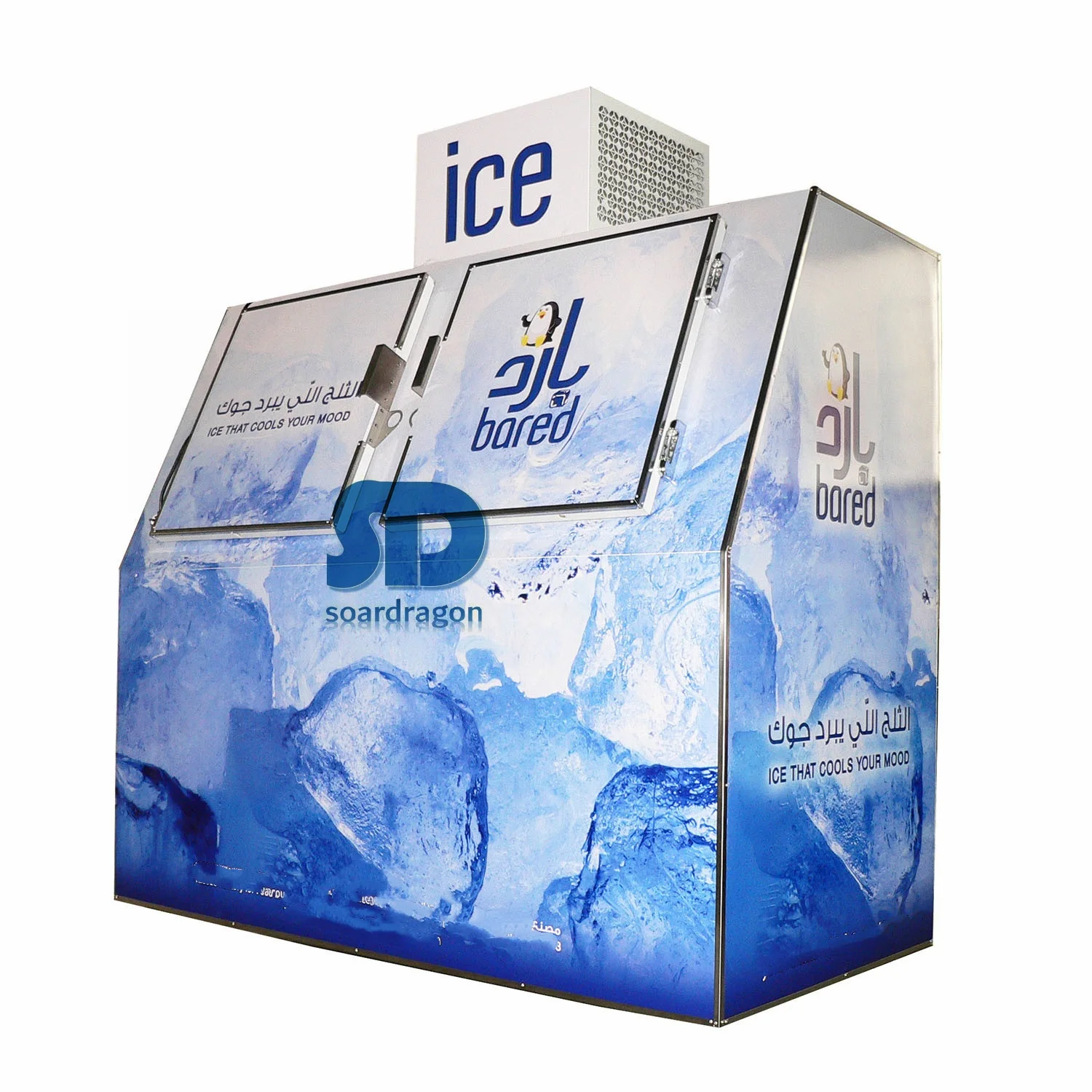 Factory Hot Sale Ice Merchadiser Ice Merchandiser Freezers Ice Merchandiser Craigslist