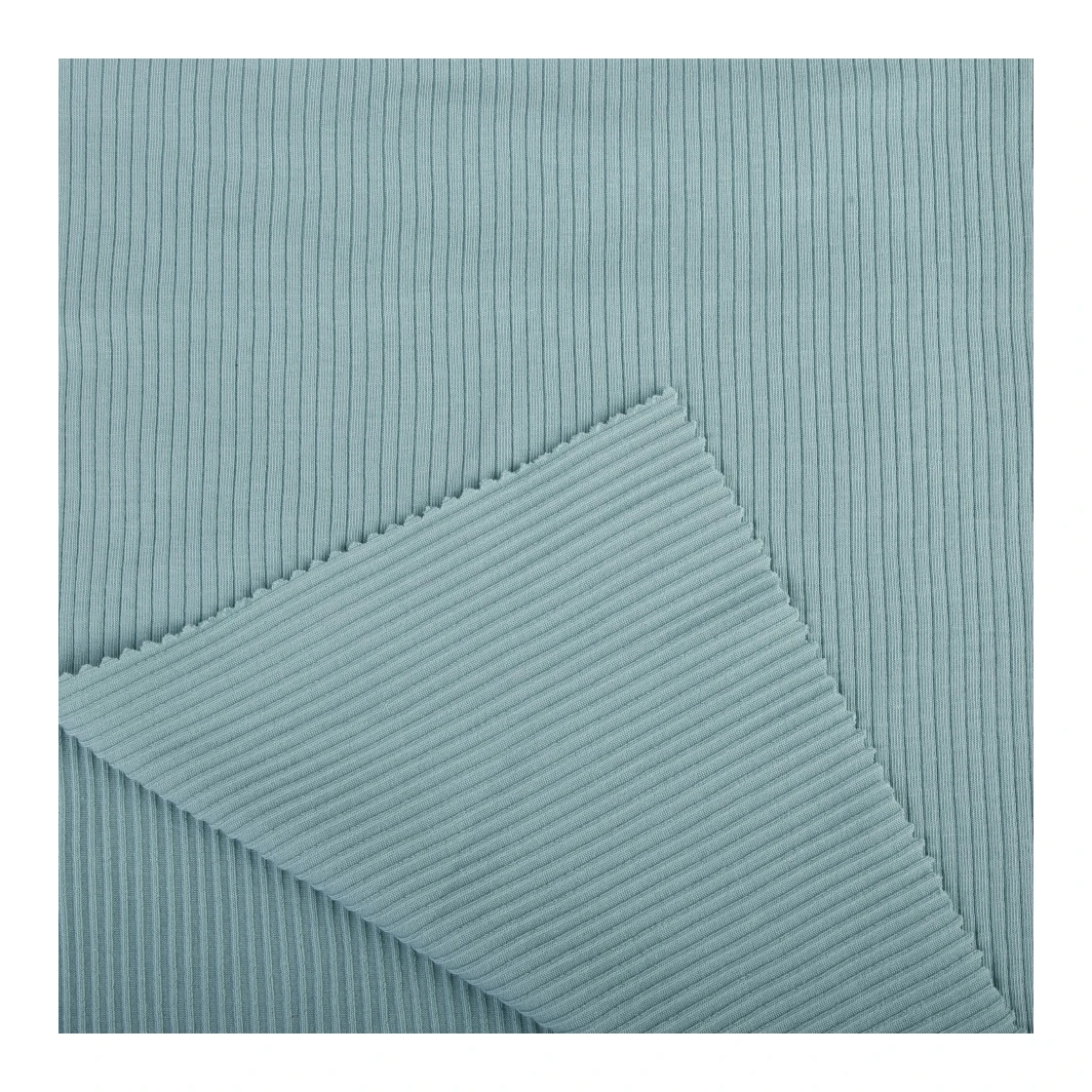 58 Cotton 38 Rayon 4 Spandex  Soft 5x2 Rib  Fabric For New Style Garment