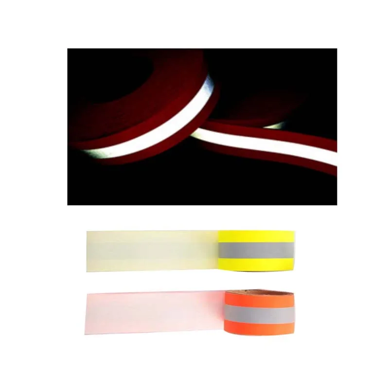 Hi Vis Reflective 2 Inches Fire Resistant Flame Retardant Cotton Material Reflecting Strip Tape for Firefighter Fireman Clothing