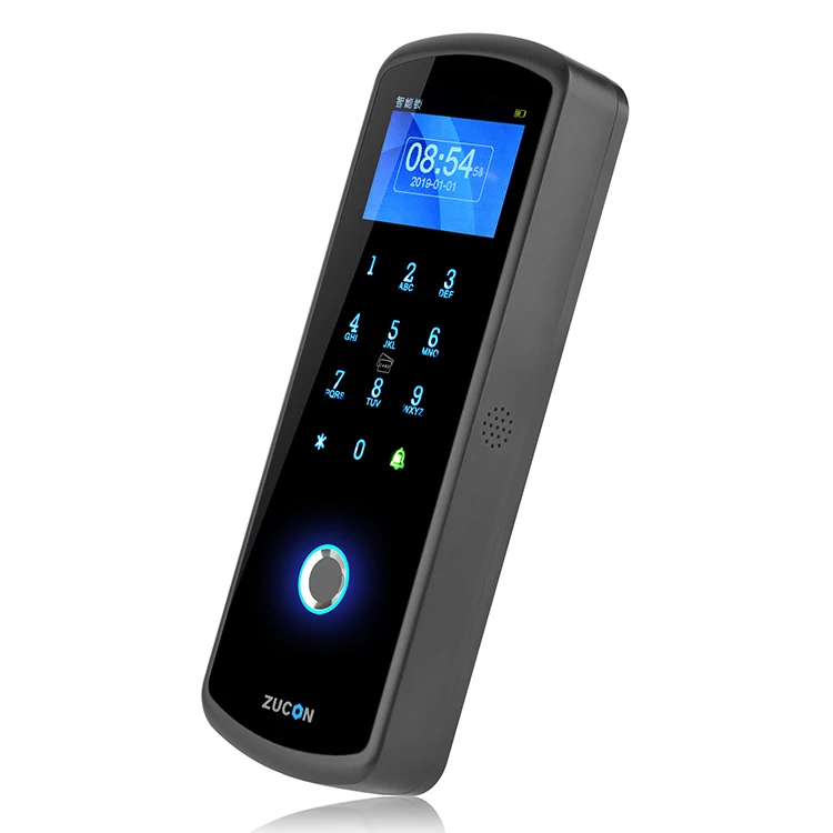
Smart time attendance door fingerprint 2.8G access control system complete kit 