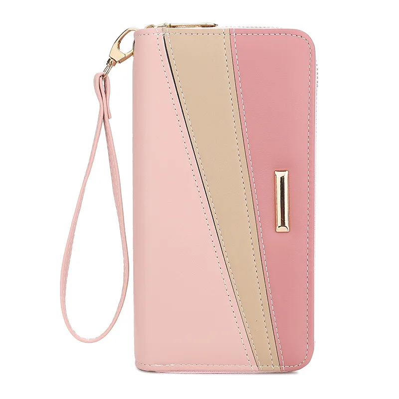 Leather Women Wallets Long Zipper Wallet Ladies Clutch Bag Purse 2021 New Female Luxury Purses