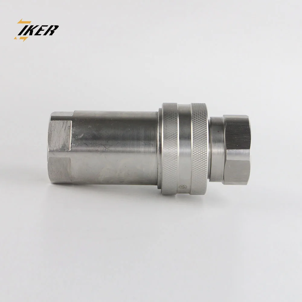Iso 7241-a Series Poppet Valve Hose Fitting Coupler Hydraulic Quick Release Coupling 7241