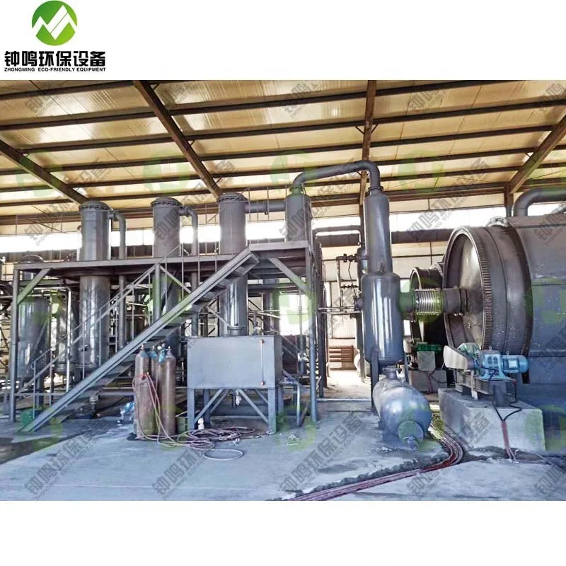 Scrap Rubber Tyre Recycling Process