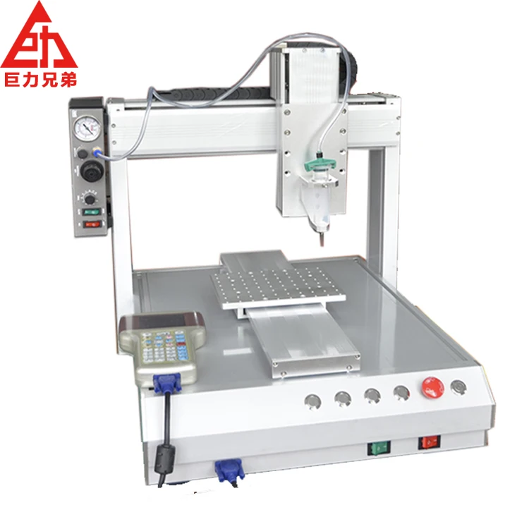 Automatic rotating dispensing robot 4 axis dispenser robot glue high efficient dispenser machine