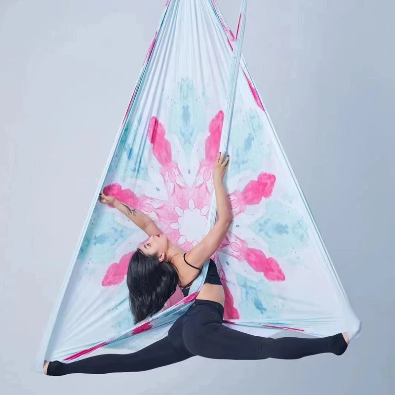7m Yoga Hammock Custom LOGO Antigravity Flying Extension Straps Yoga Hammock Aerial Yoga Swing