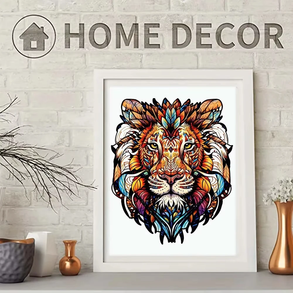 Adult Wooden Puzzles Hot-Selling Educational Jigsaw Puzzle Adults and Kids Animal Shaped Pieces Customized Children Irregular