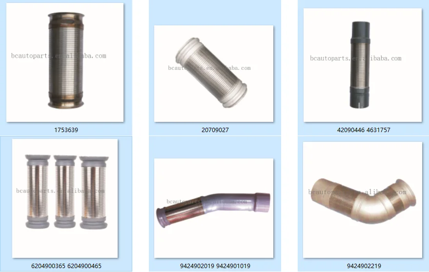 
corrugated pipe 54115-1203012 541151203012 for Kamaz 