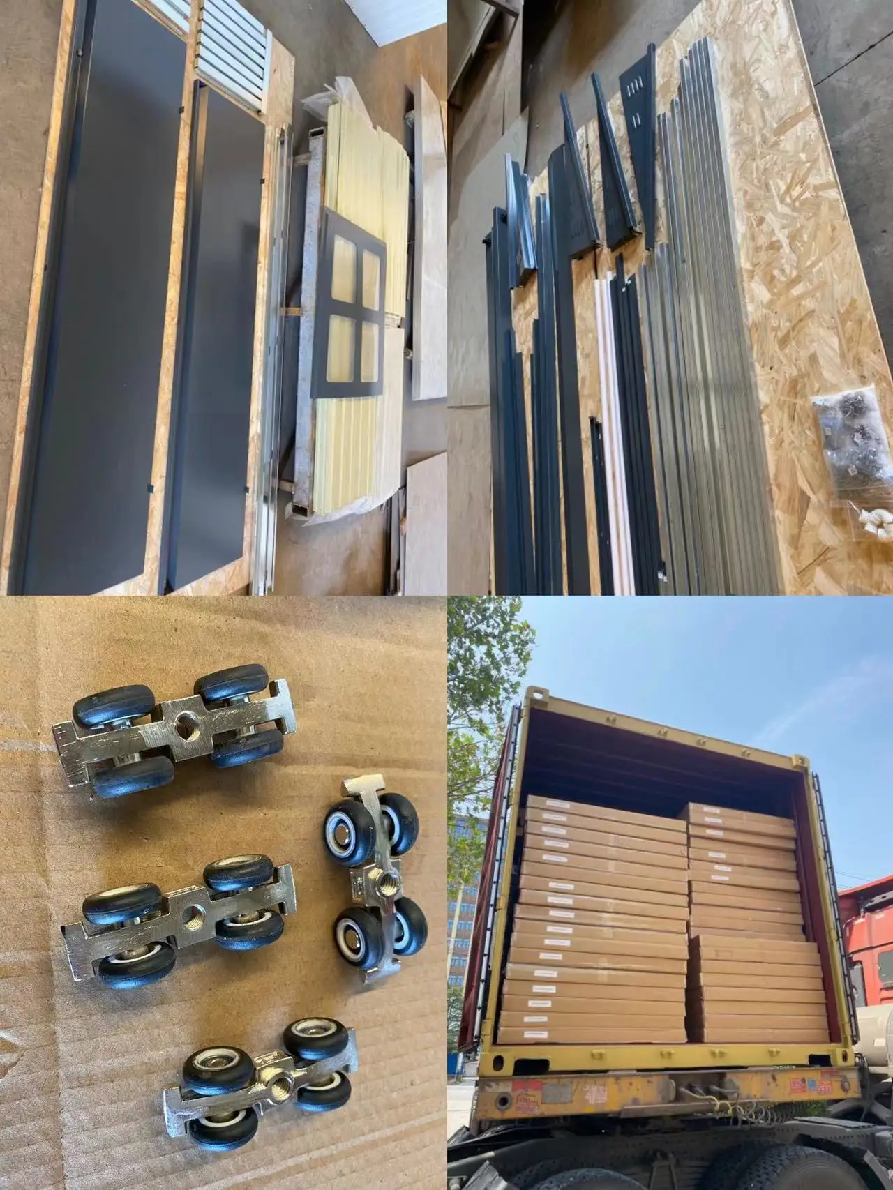 Car Garages Shed Customized 10 x 8 10 x 12 Outdoor Tool Shed backyard garden steel metal storage sheds summer house