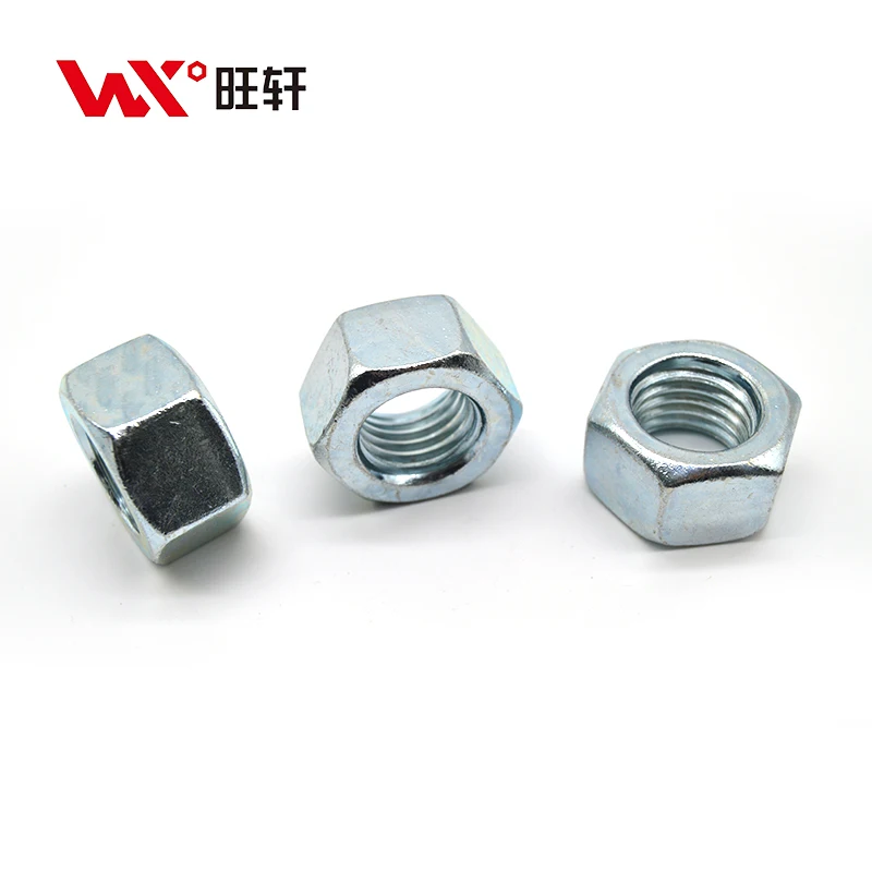 Hot selling galvanized high-strength M6 M8 M10 M12 DIN934 Heavy Industry hexagon lock nut