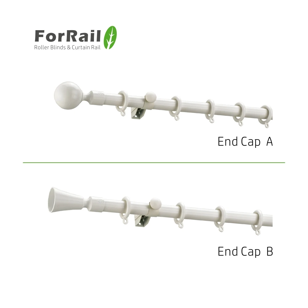 
Aluminium curtain rod rail 