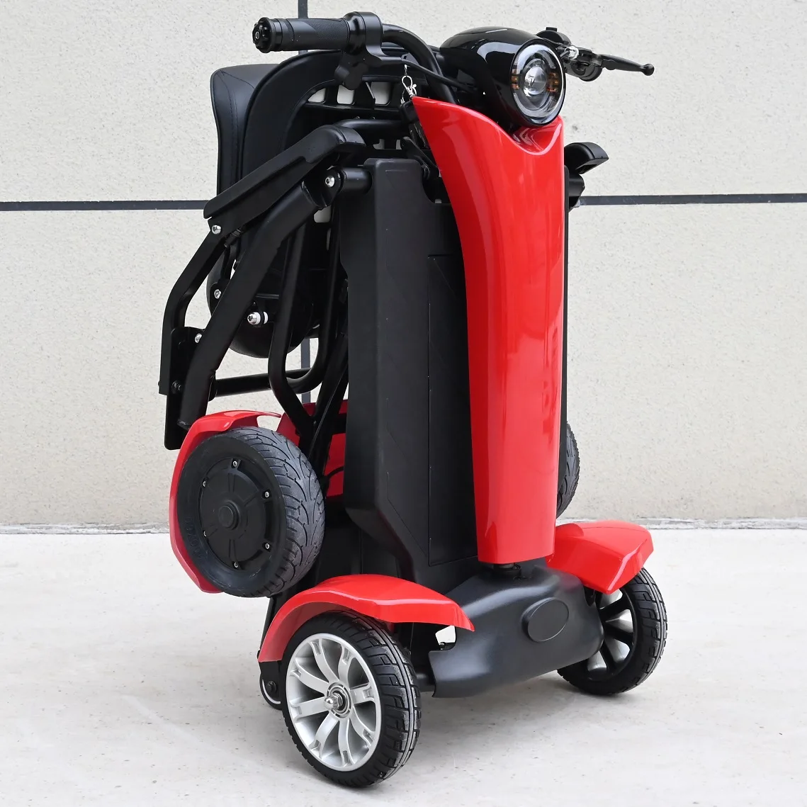 China adults new disability powered handicapped mobility  foldable automatic electric bike scooter for city