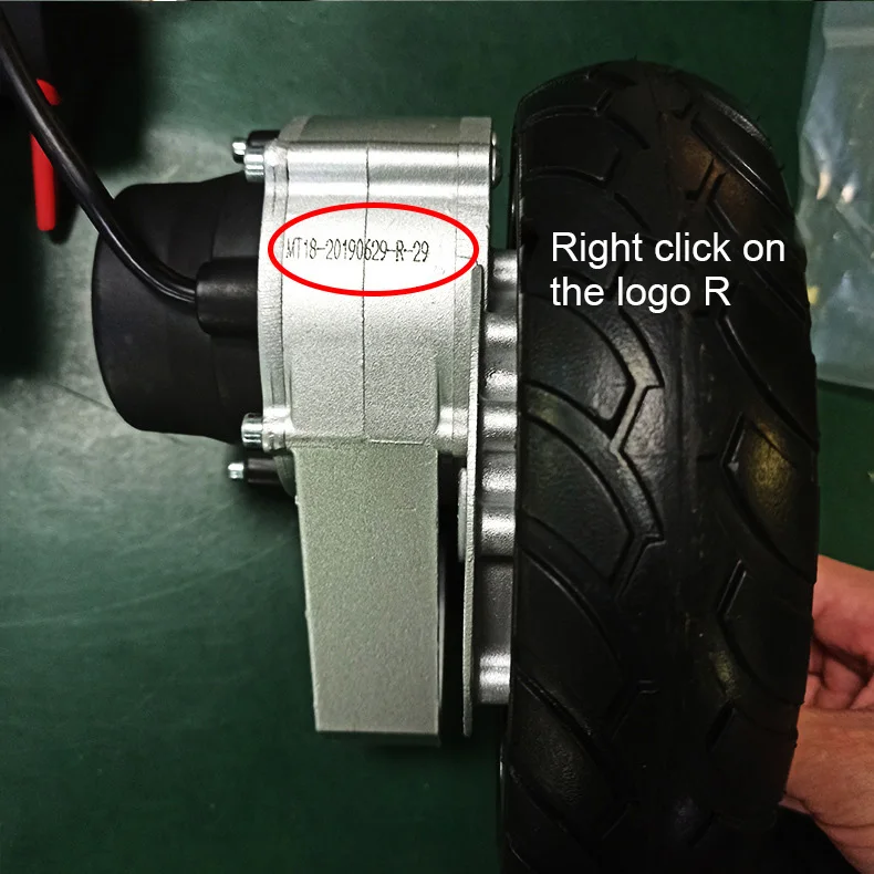 High Power Electromagnetic Brake Hub Motor Electric Wheelchair Motor 24V For Wheelchair