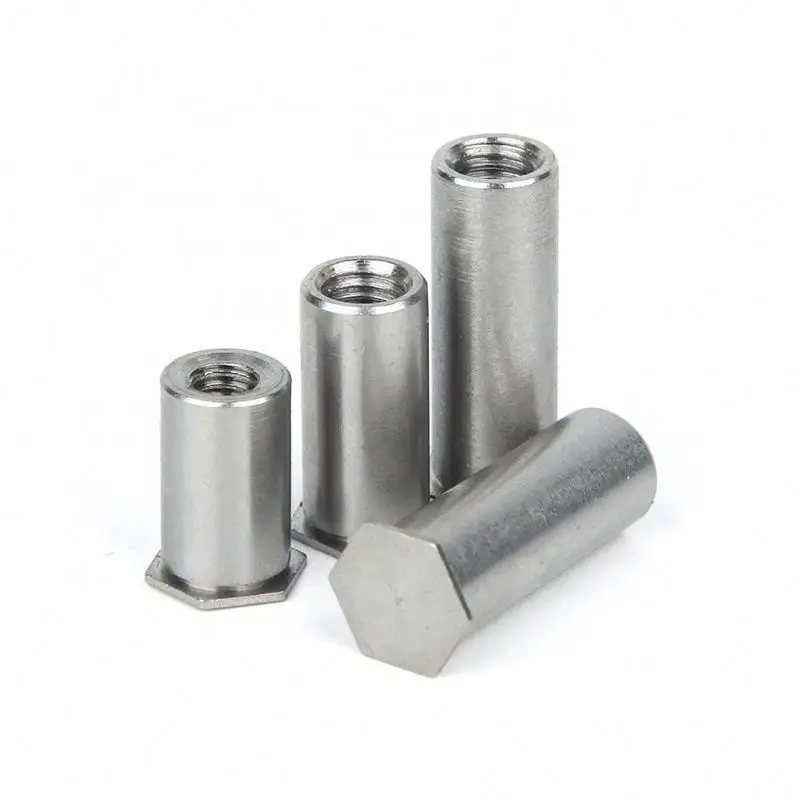 M2 -M8 Stainless Steel304Blind HoleThreaded Standoffs BSOS Self-Clinching Blind Standoffs for Sheets