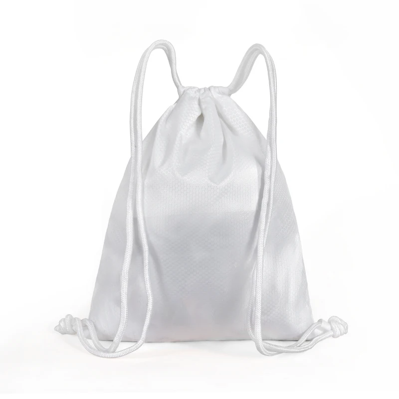 custom logo luxury gym sports bag mochila para mujer sac a dos draw string back pack travel polyester drawstring backpack