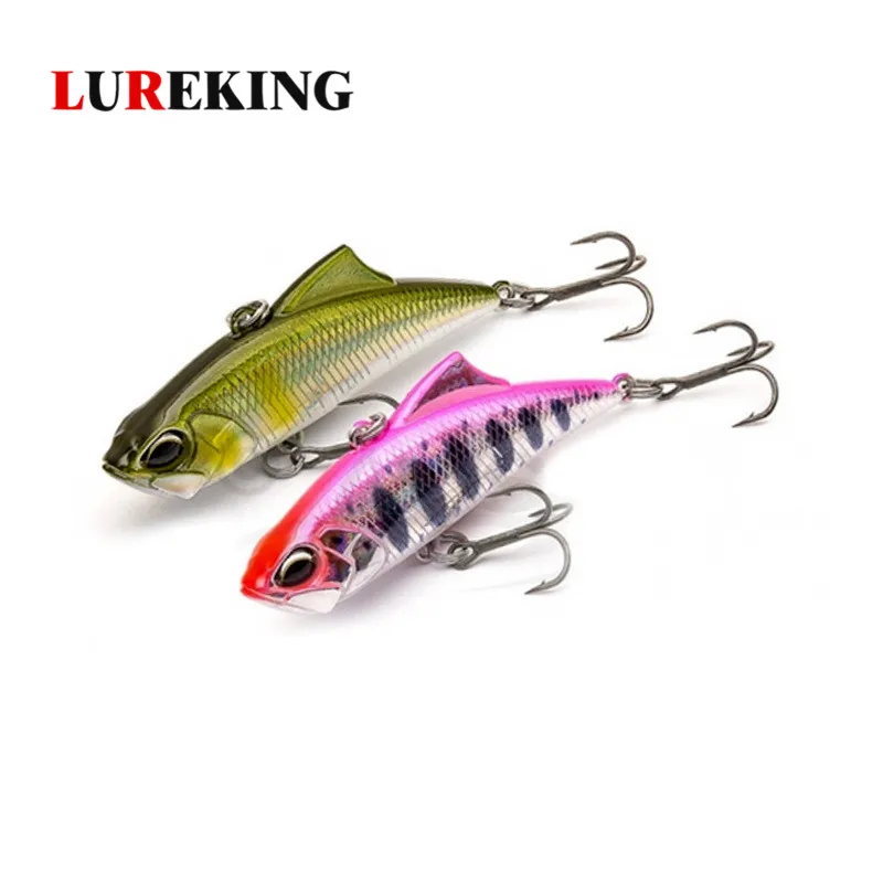 New Design Sinking Fishing Vibration Lure Hard Plastic 45mm 5.3g VIB Blade Lure Sea Bass Pesca Fishing lure