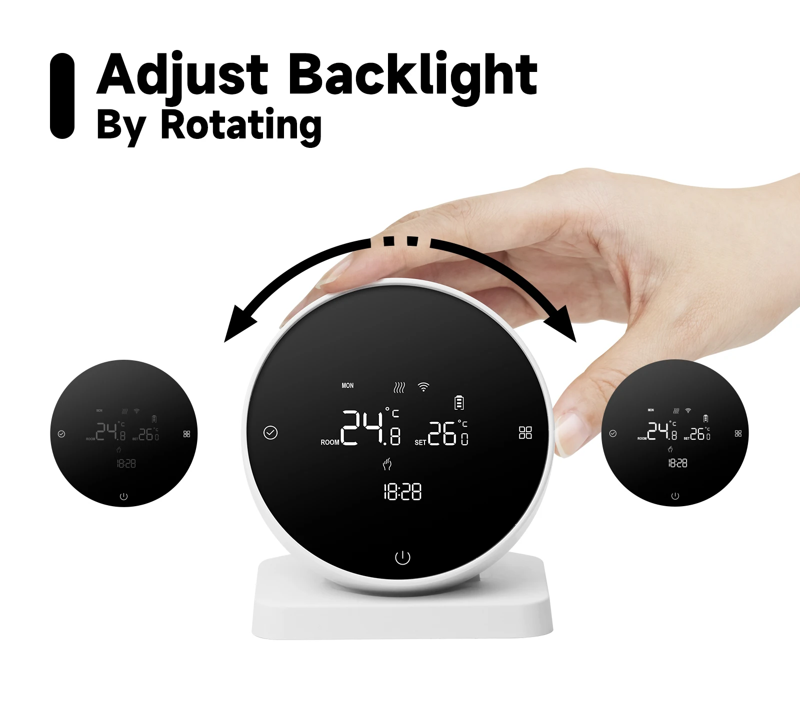 RF wireless Tuya WiFi thermostat free potential dry contact gas boiler heating thermostat