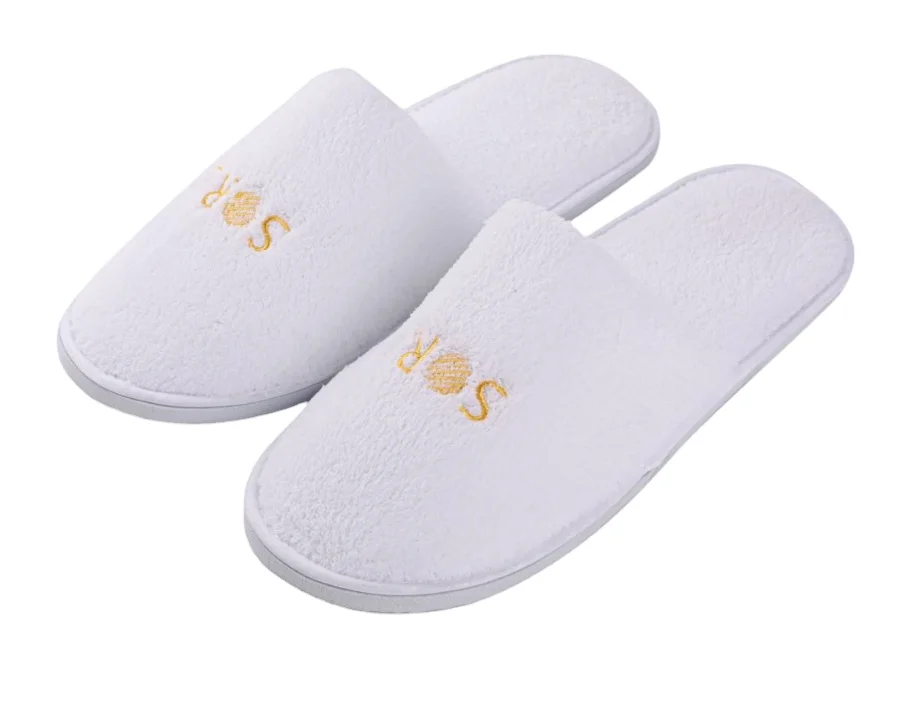 S&J Fast Delivery Cheap Wholesale Hotel Slipper Men Women Unisex Customized Logo Package Disposable Slippers