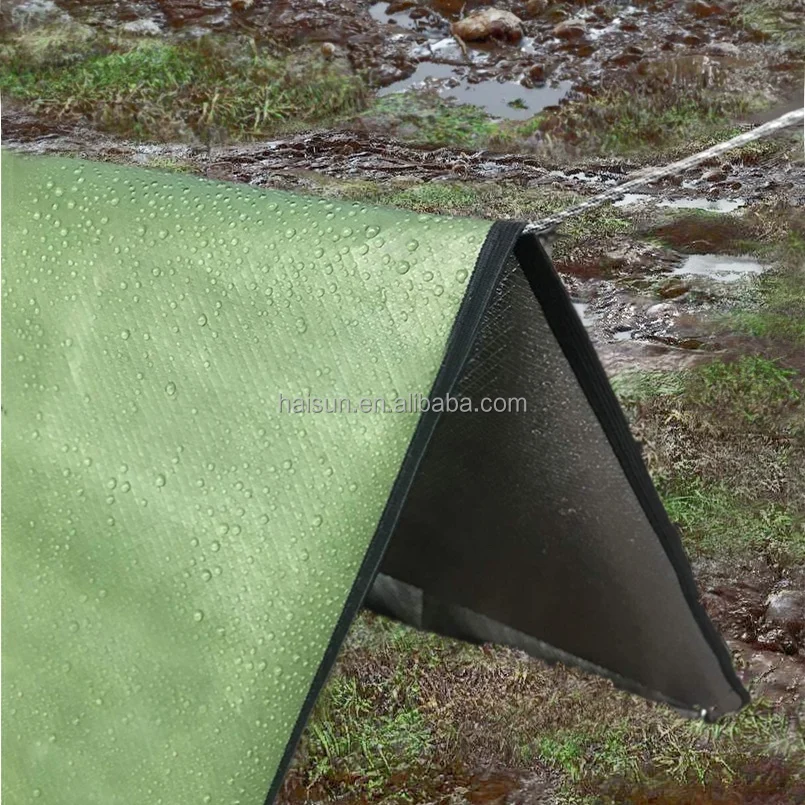 OEM Waterproof Insulated Tarp Reflective Blanket Tarp Space Blankets Survival Thermal Blanket for Hiking Camping