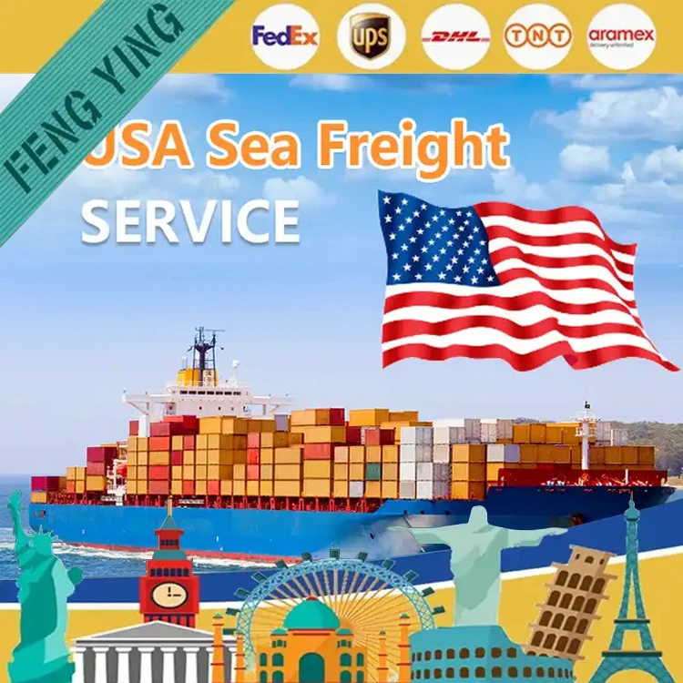 International Shipping Sea Freight Forwarder China Sea Shipping Agent To Usa Uk Germany Canada Australia