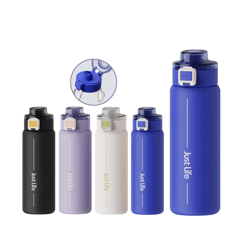 Beauchy wholesale high quality minimalist travel cup double wall 316 stainless steel water bottle portable bouncing vacuum flask