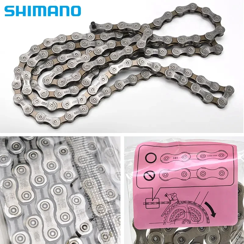 For Sale  hg701-11 hg71  hg601-11 cn-m8100 cn-m7100 Deore Chain 116Links 118Links 8-12 Speed Bicycle Chains for MTB
