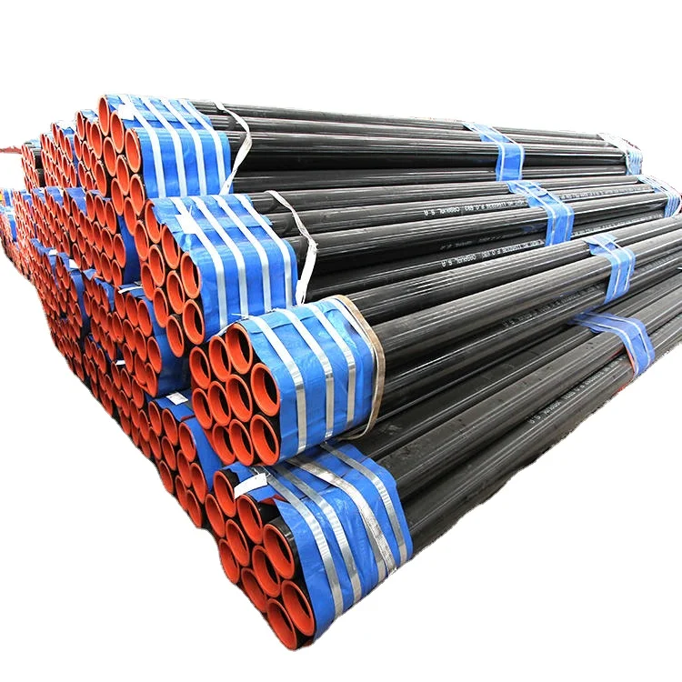High pressure schedule 40 black API5L GR.B SCH40S Grade b Welded Steel Pipe Seamless Carbon Steel Pipe