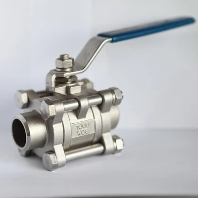 3 Piece Ball Valves Butt Welded
