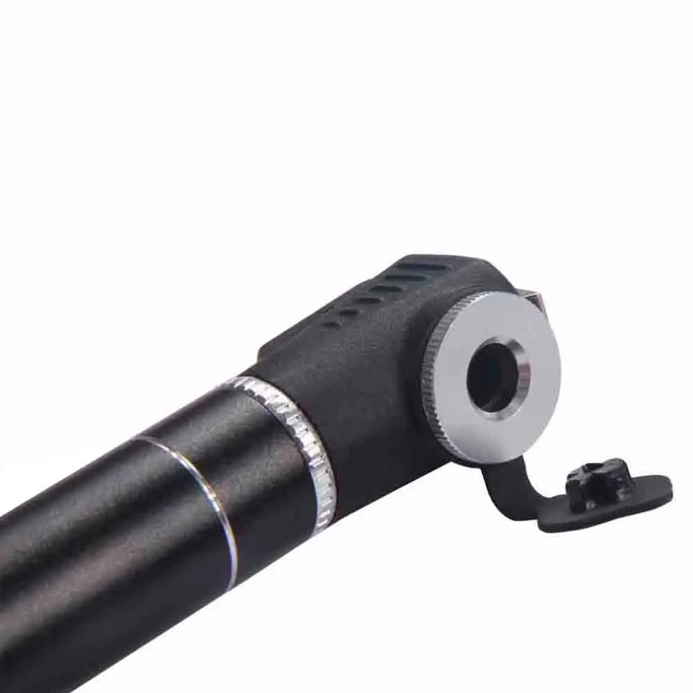 Portable CNC Aluminum Bike Hand Pump with Mount Kit Bracket for Presta and Schrader Valves for outside Sport Tools