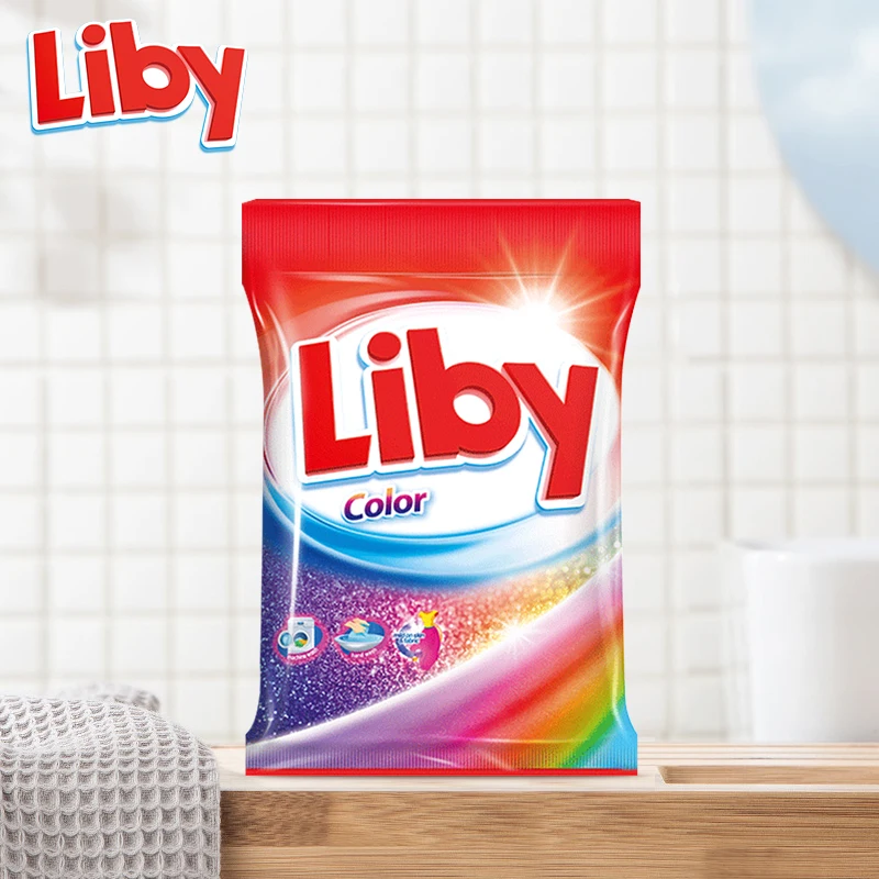 LIBY порошок моющее средство для одежды стиральный капсулы производители в Гуанчжоу 2 кг