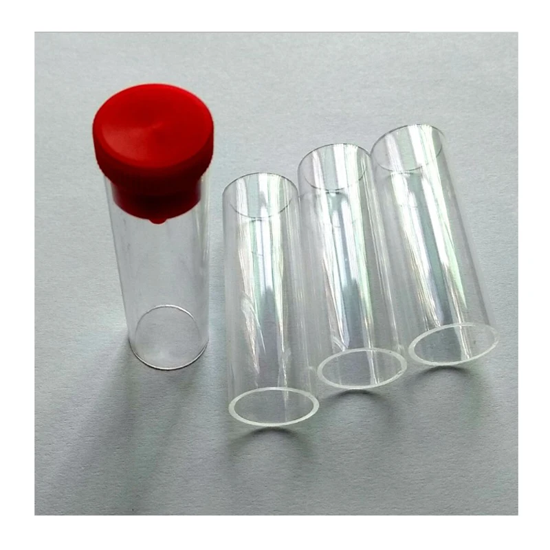 2 Inch PVC Round Tube with End Cap for Food Storage PMMA Acrylic Pipe for Promotion Gift