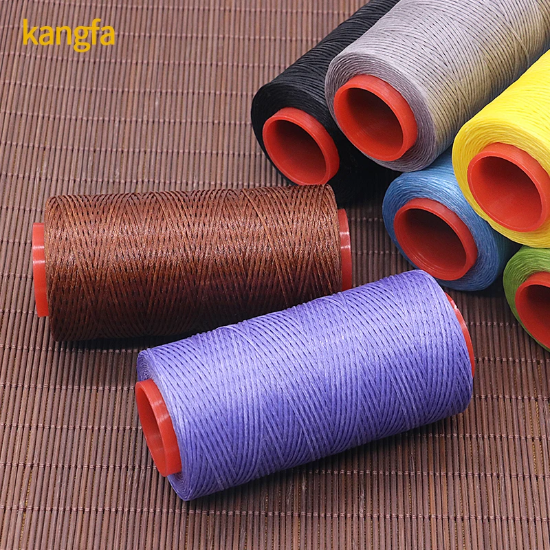 Factory Wholesale High Quality 150D Waxed Book Binding Thread Waxed Coated  for Beginners Leather Craft DIY Bags