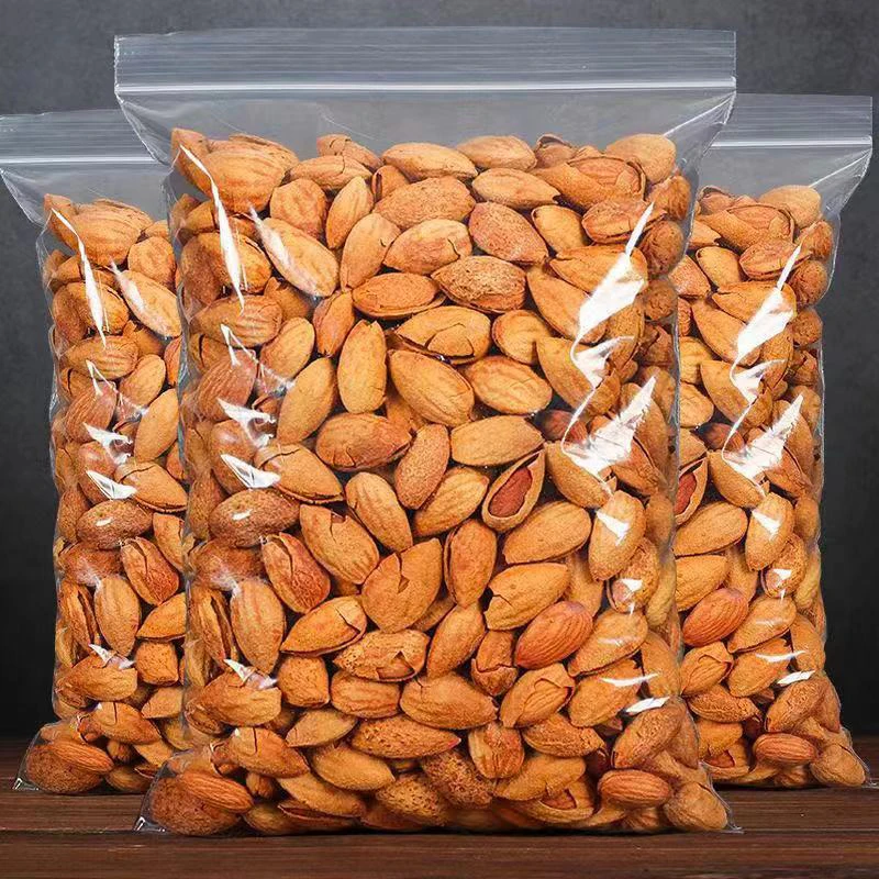 Professional Wholesale 500g Health Snacks Organic Almond Nut Bulk High Quality Roasted Almonds