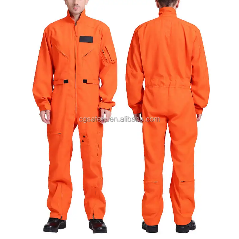 Real Dupont Nomex IIIA fabric nomex coveral flame retard flight suit pilot flight pilot overall