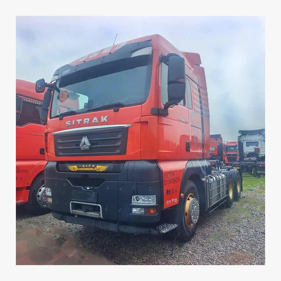 Новый и Подержанный Грузовик Sinotruk SITRAK с прицепом C7H 6x4 540 л.с. Euro 5 6 тягач для грузовика лучшие цены
