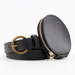 Factory Sale Welcome Custom Women Purse Bag Belt Leather Fanny Pack With Removable Belt Tassel Waist Pouch Fashion Belt Bags