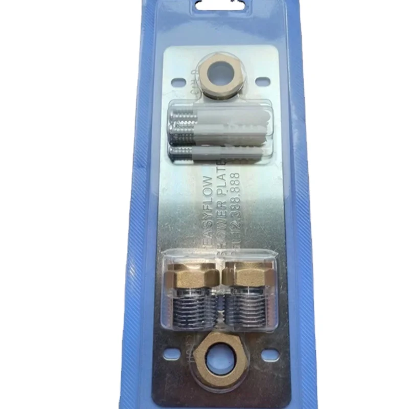 Easy flow shower plate Stainless steel cover faucet plate Panel Assembly for UK market