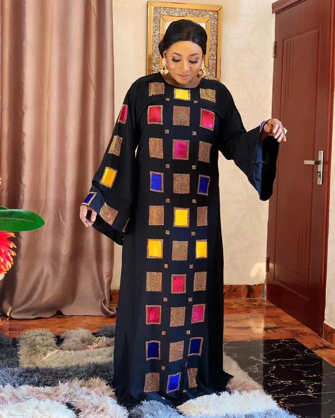 DYT21 African Dresses For Women Clothing Party Dress Muslim Clothes