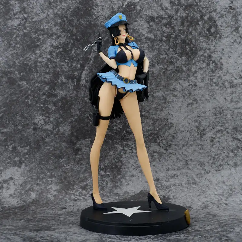 New products 32cm model Figurines Anime One pieces Hancock police Sexy gril Action Figures
