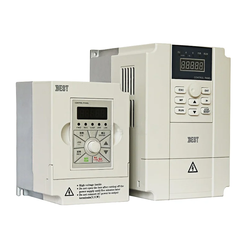 frequency Inverters 1.5KW/2.2KW/4KW /5.5KW/7.5KW Frequency Converter 3phase Output CNC Spindle motor speed Control VFD Converter