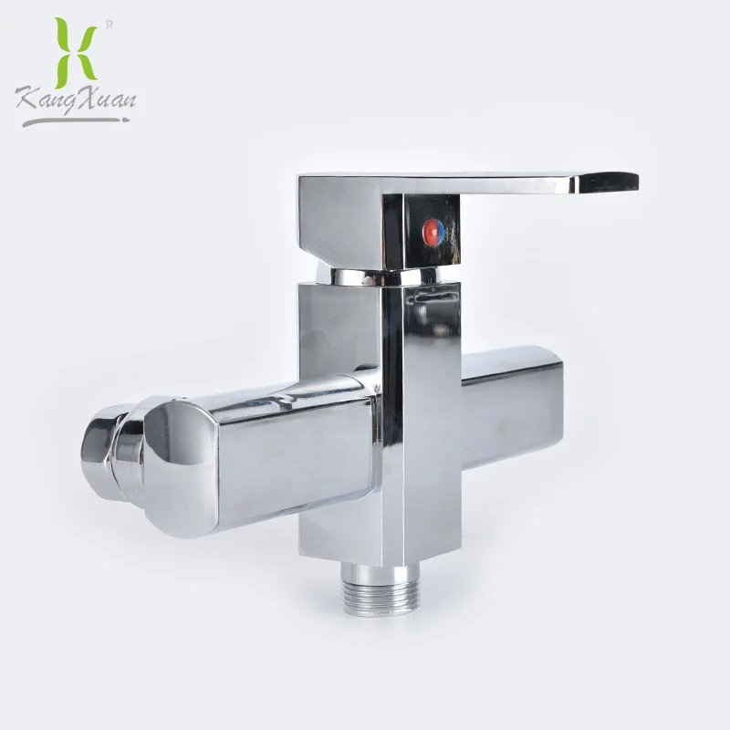 Popular  Chrome Or Stainless Bathroom Wall Mounted Mixer Bathtub Bath Shower Faucet Tap Good Price.