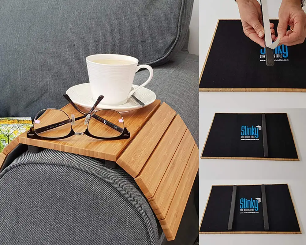 Просто бамбуковый подлокотник для дивана винтажный кресла