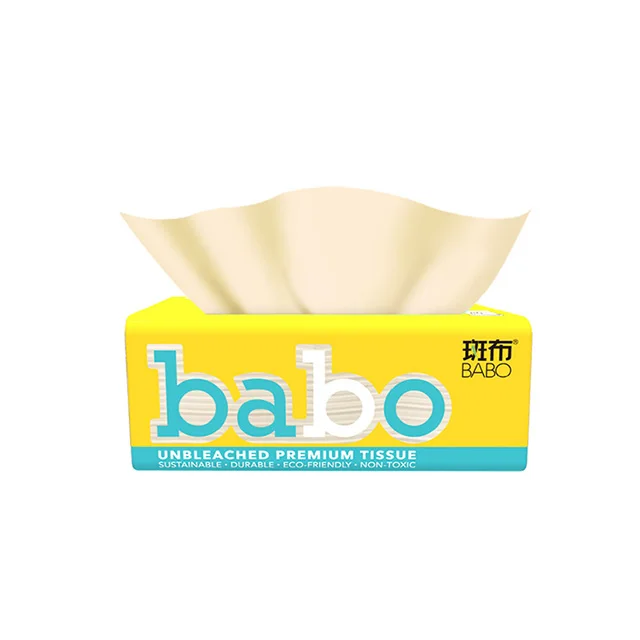 
Babo bamboo tissue culture soft pack bamboo facial tissue 3ply 