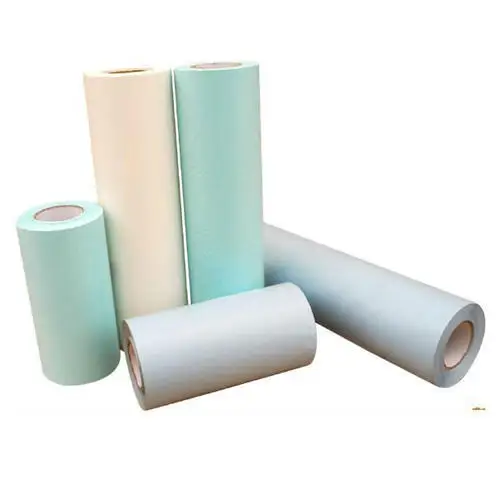  38gsm to 120gsm White Yellow Blue Silicon PE Coated Glassine Release Paper