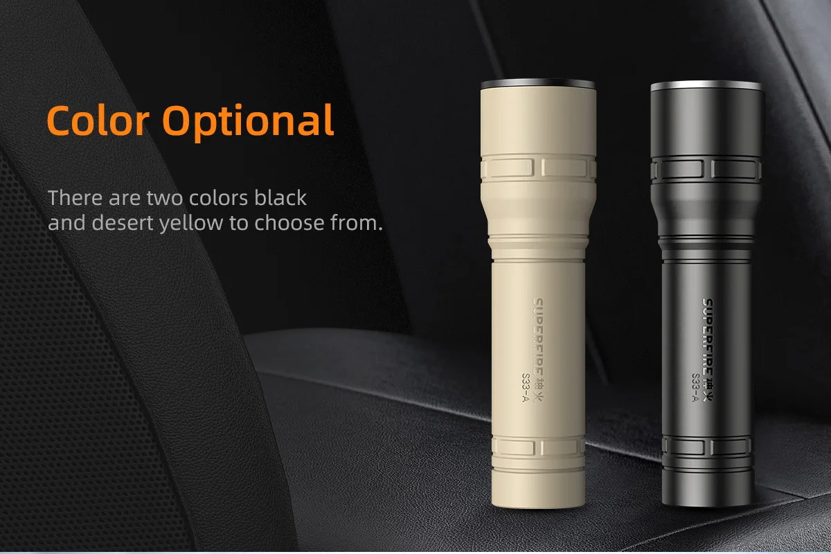 Lowest price S33  Portable Rechargeable LED Flashlight mini Torch Camping small handheld Light edc flashlight