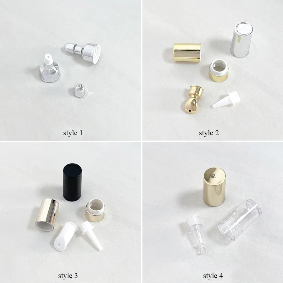 LZ Pack Hot Sale 20g 20ml Gold Silver Cosmetic Squeeze Essence Oil Tube Custom Logo Soft Squeeze Soft Eye Cream Concealer Tube